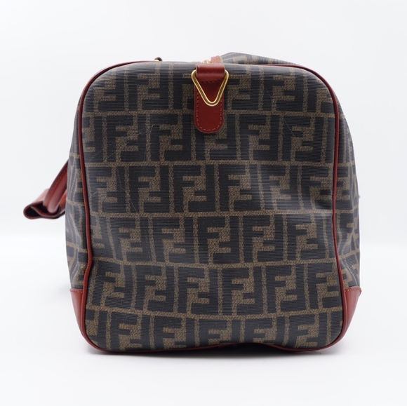 AG39❤️ Fendi Vintage Zucca Weekender - Picture 9 of 16